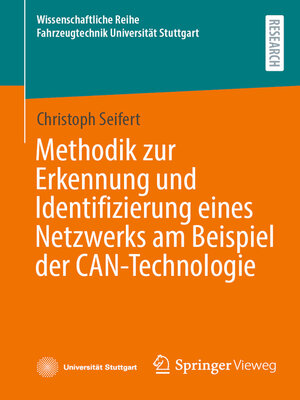 cover image of Methodik zur Erkennung und Identifizierung eines Netzwerks am Beispiel der CAN-Technologie